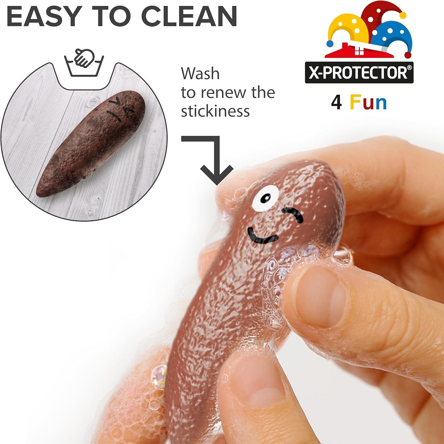 Rubber Poop Slingshot - 12 PCS Pack Flying Finger Slingshot