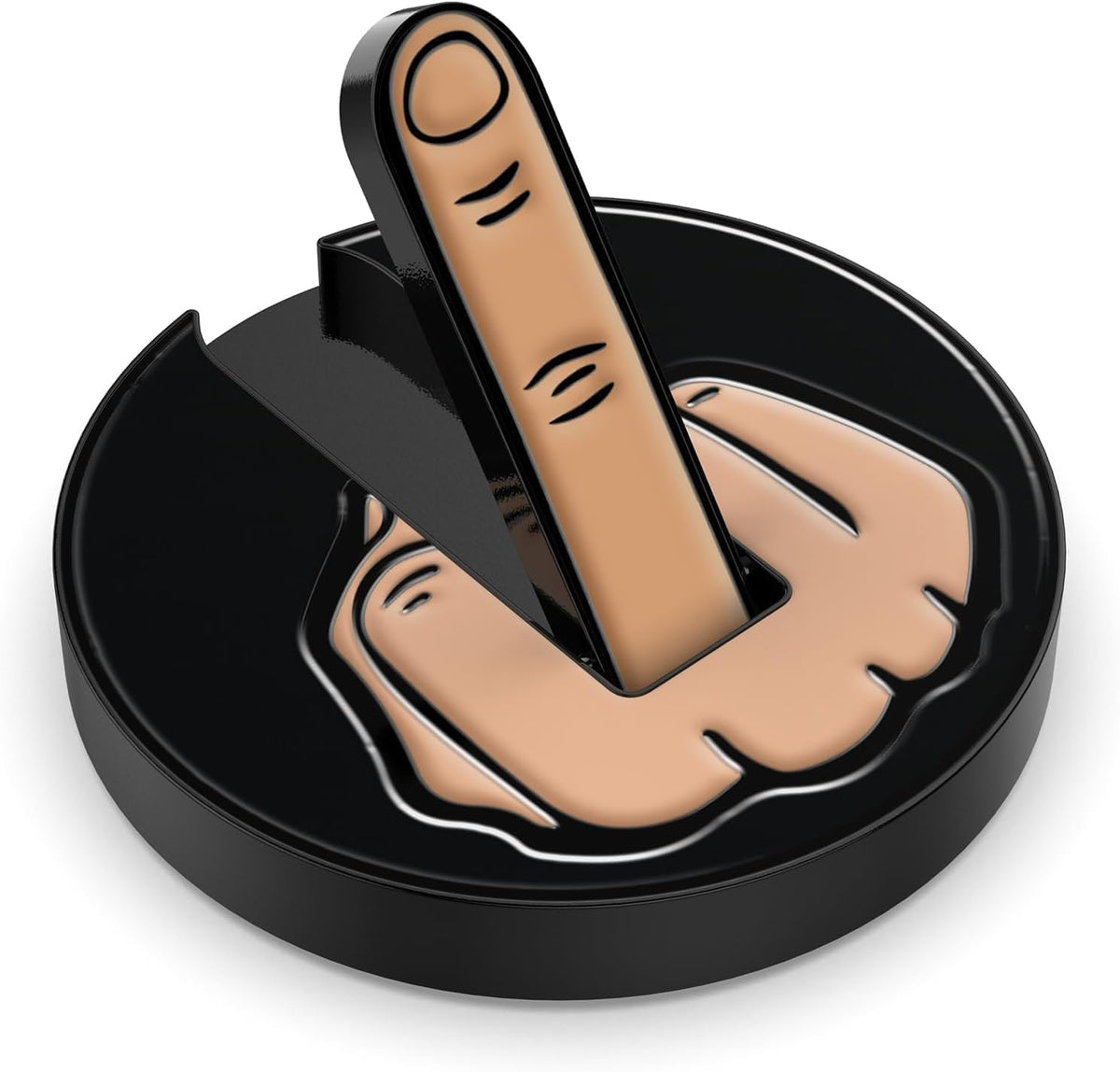 Ultimate Middle Finger Golf Ball Marker | Magnetic Hat Clip | Alignment Ball Mark | Funny Golf Accessory Cap Premium Gift for Golf Enthusiasts