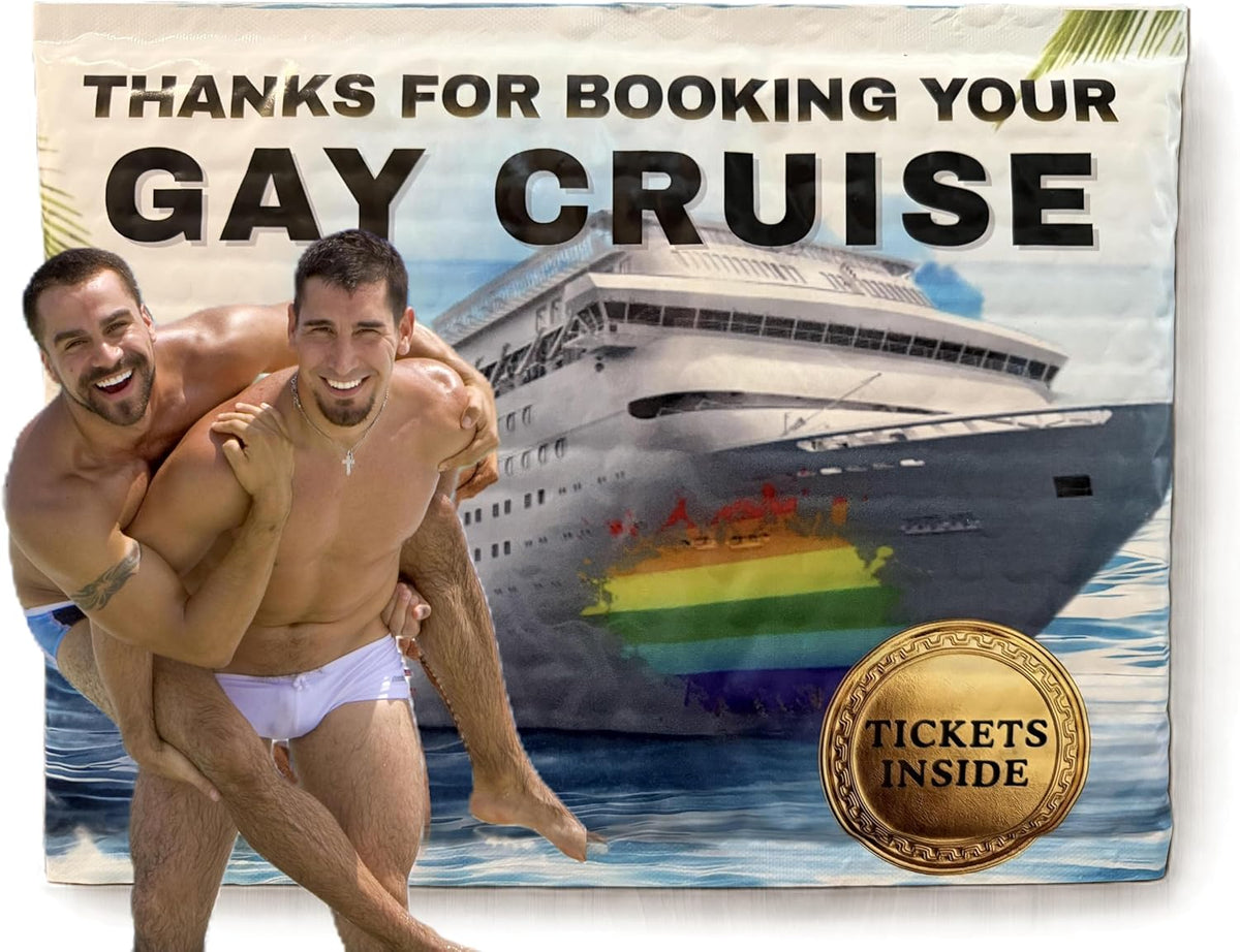 Gay Cruise Prank Package with Tickets