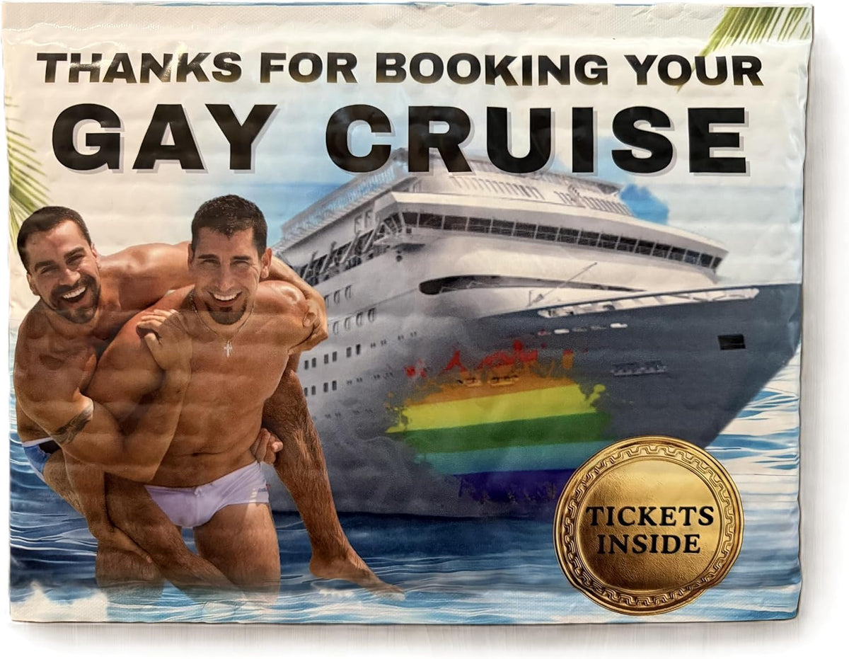 Gay Cruise Prank Package with Tickets