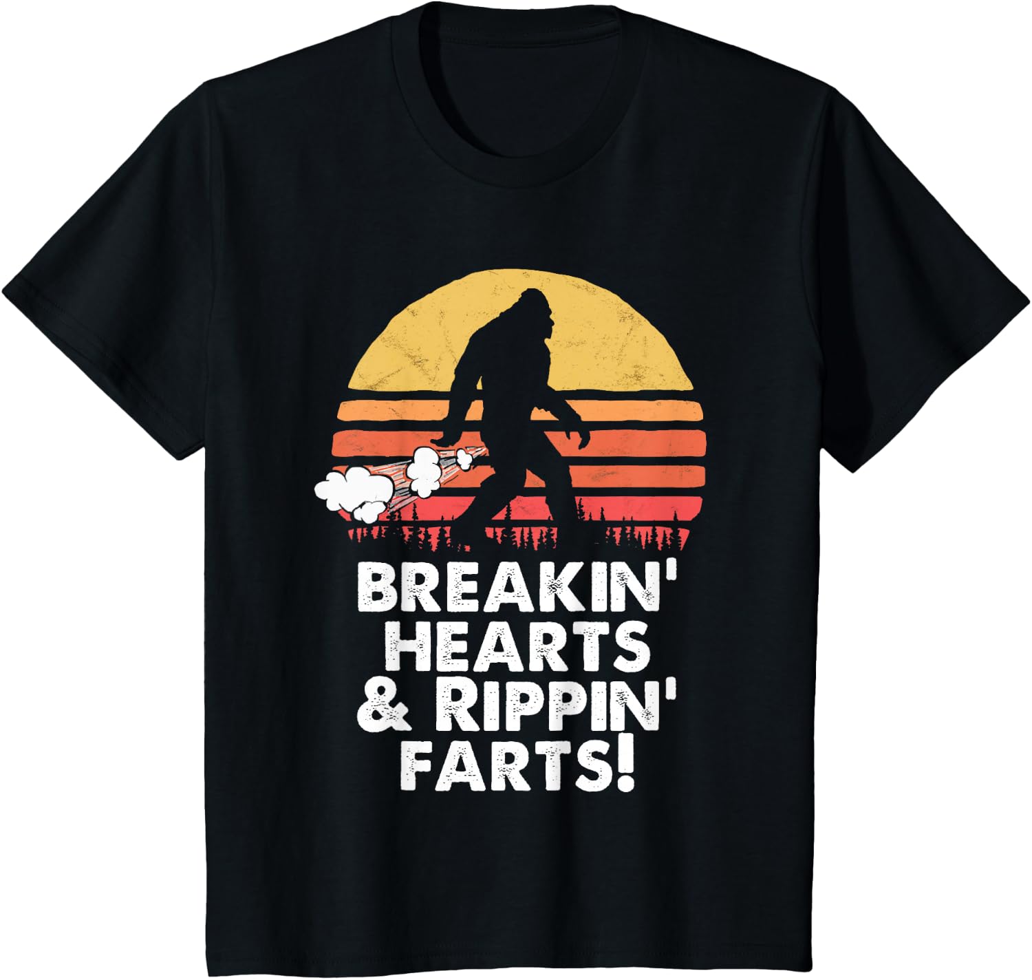 Breakin Hearts Rippin Farts Tee