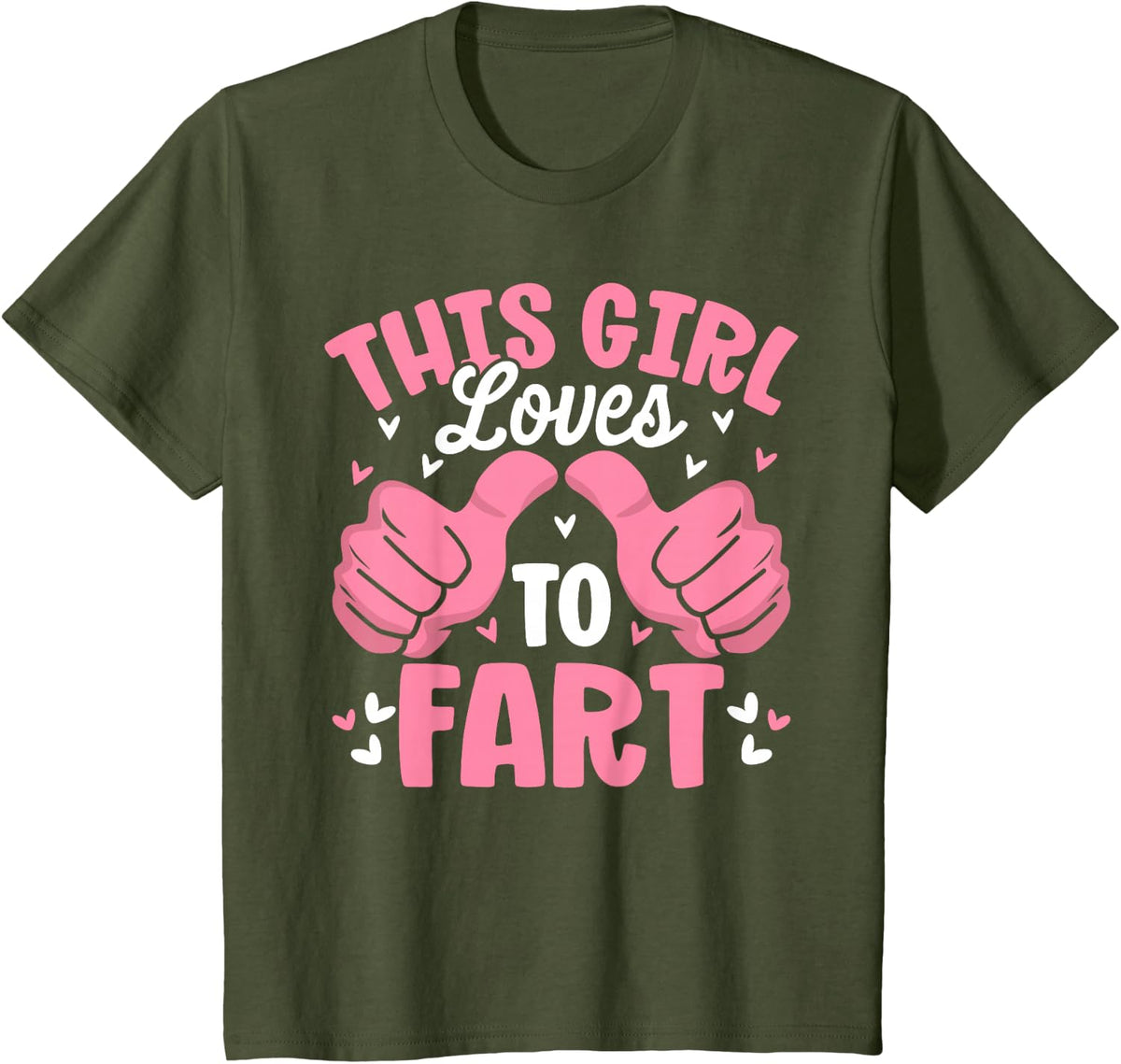 This Girl Loves To Fart Tee