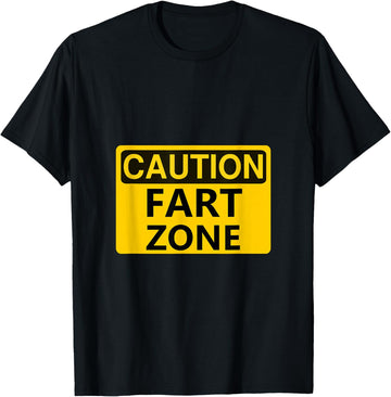 Caution Fart Zone Tee