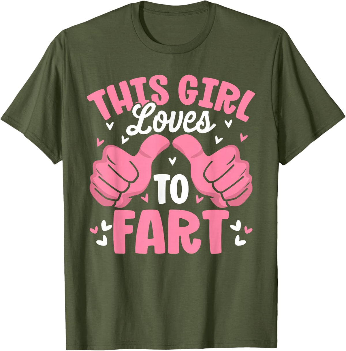 This Girl Loves To Fart Tee