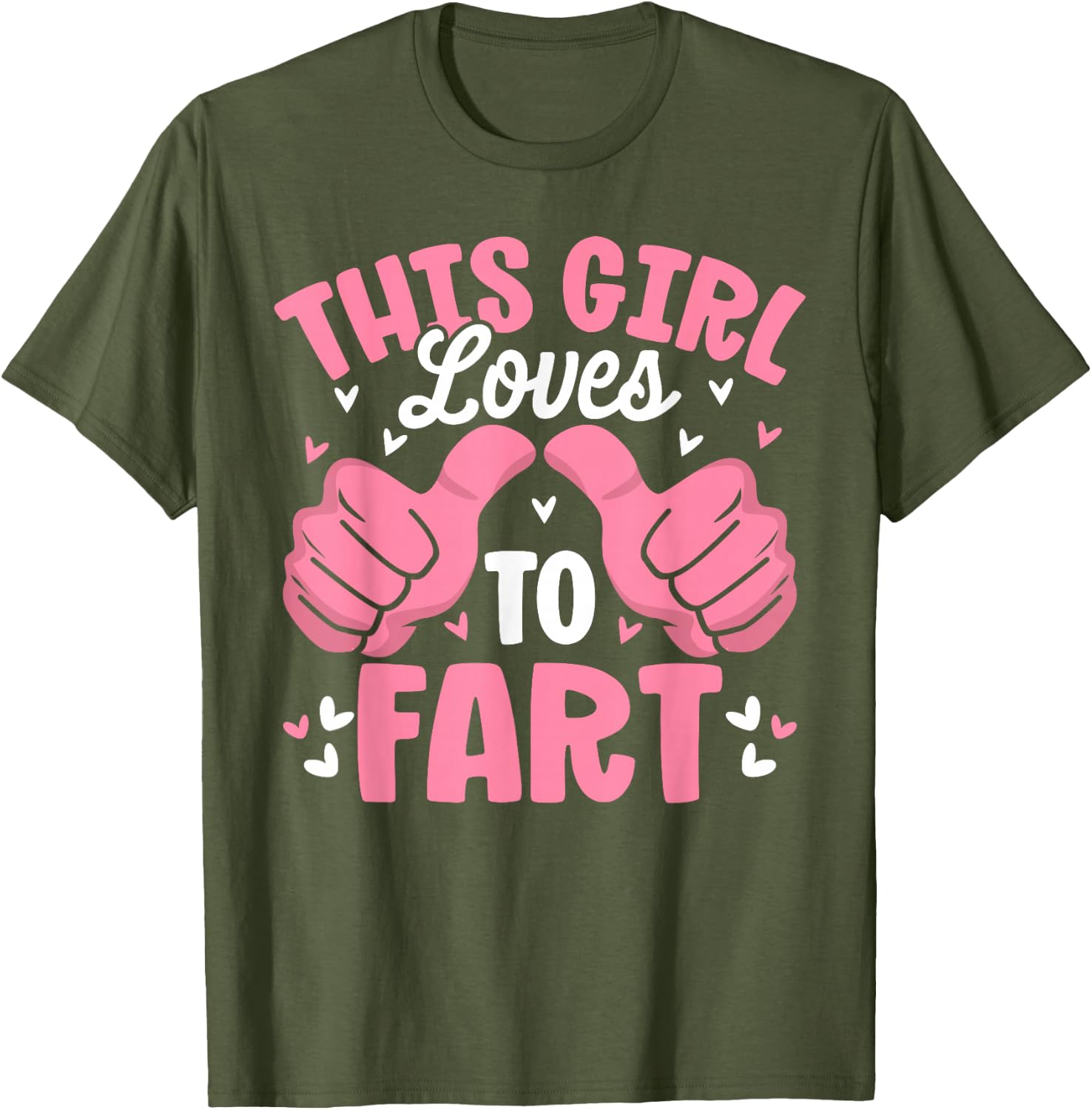 This Girl Loves To Fart Tee