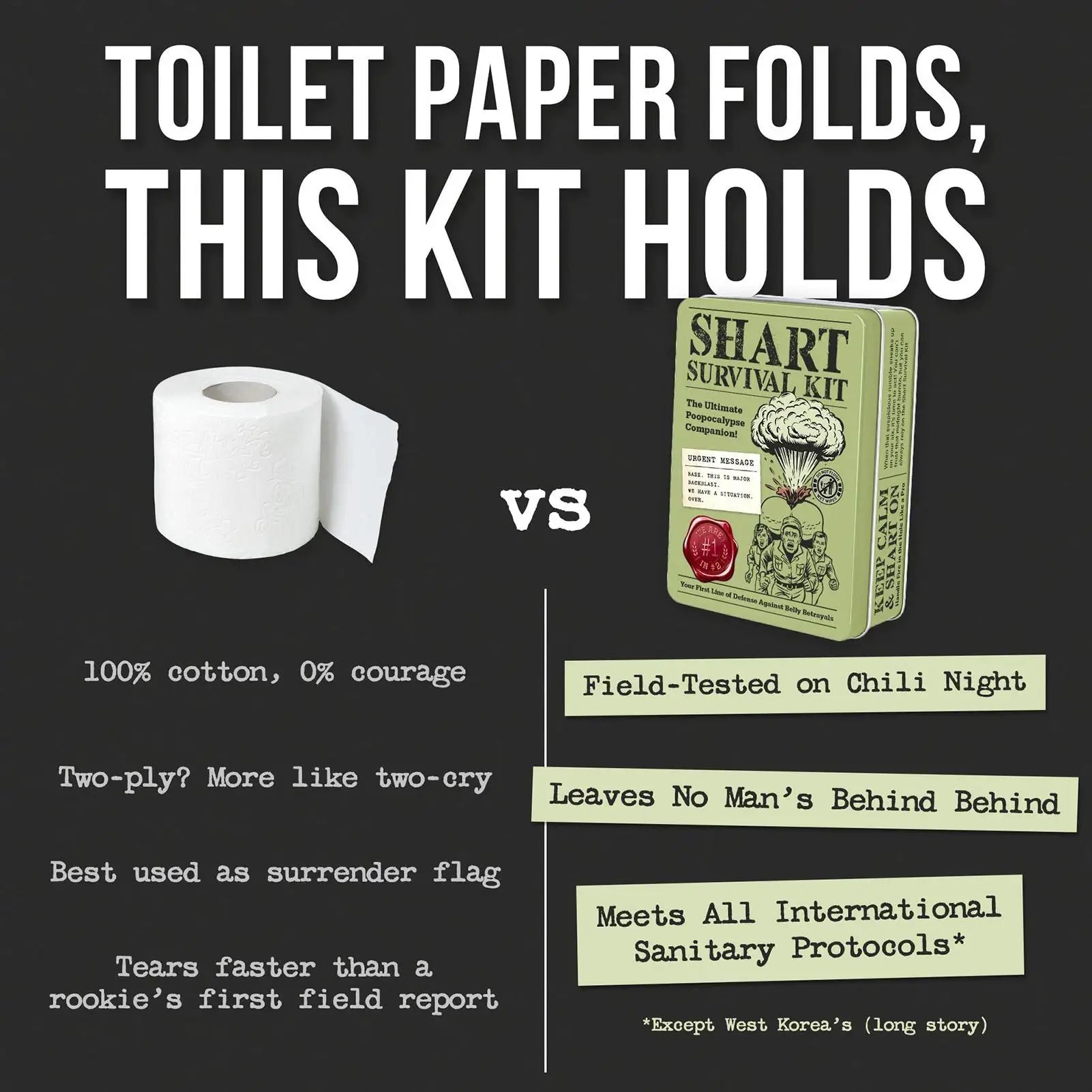 Fart Survival Kit Tin