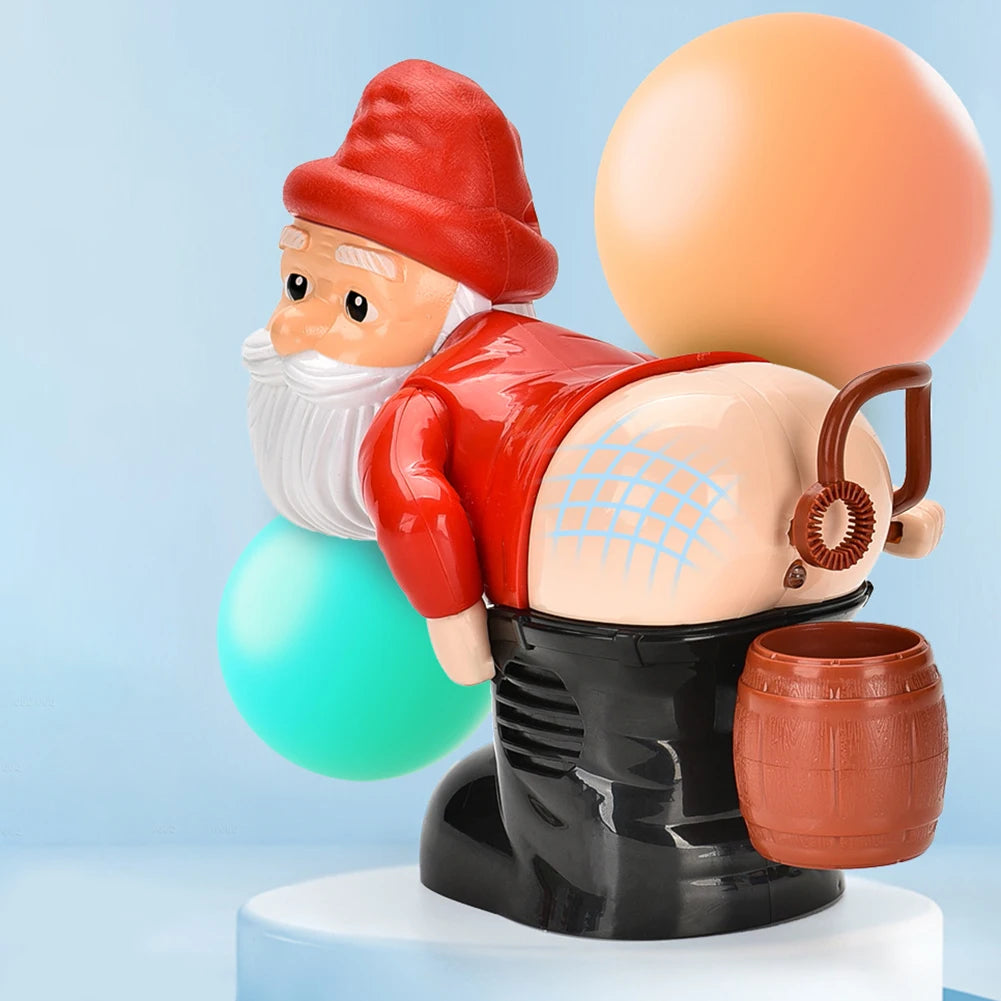 Farting Santa Bubble Machine