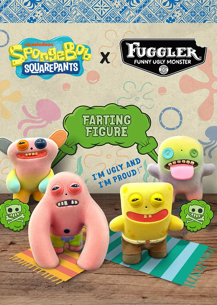 Fuggler x SpongeBob Farting Figure