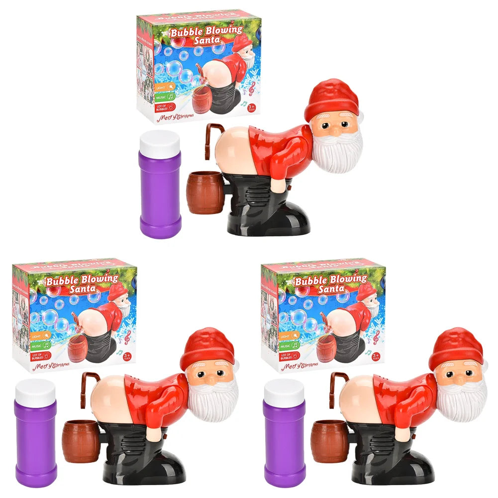 Farting Santa Bubble Machine