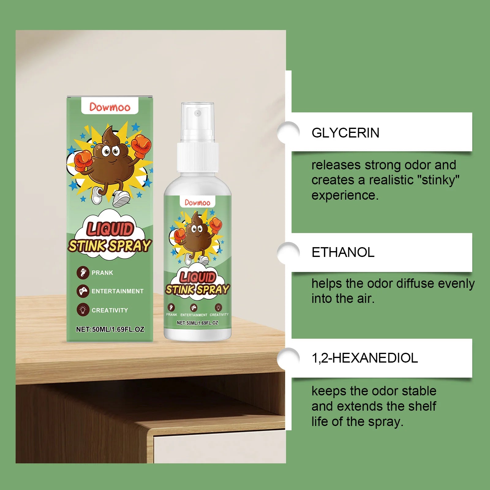 Fart Spray Prank Gag Gift