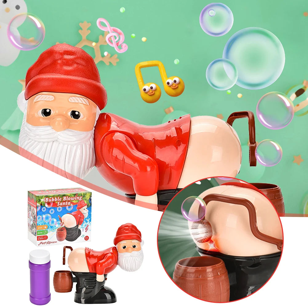 Farting Santa Bubble Machine
