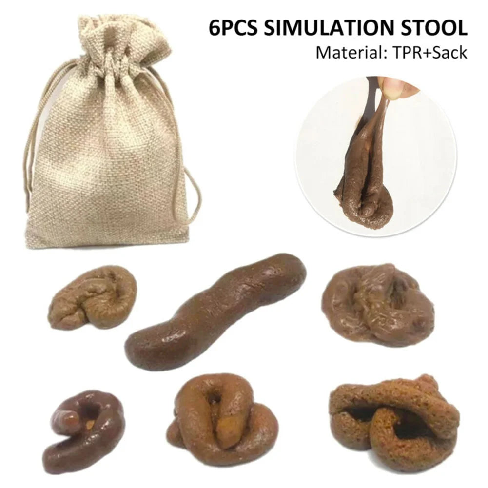 Realistic Fake Poop Prank Set