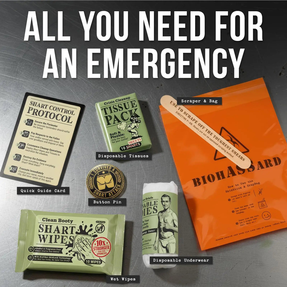 Fart Survival Kit Tin