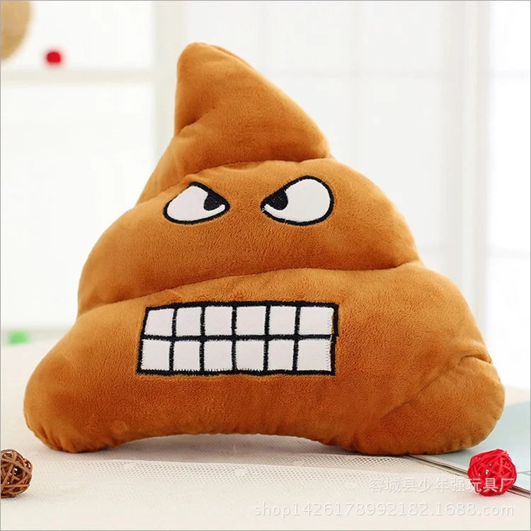Poop Emoji Plush Pillow