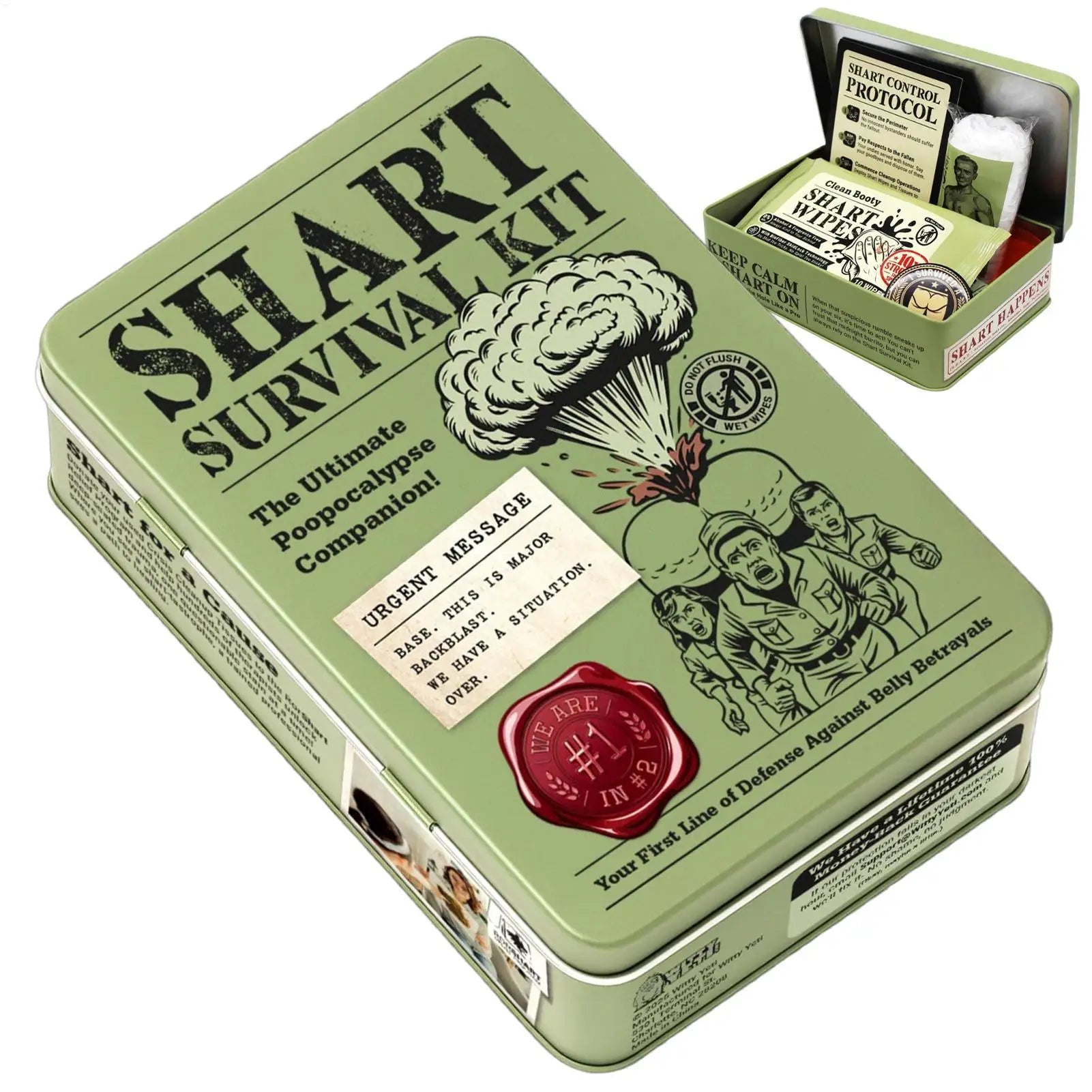 Fart Survival Kit Tin