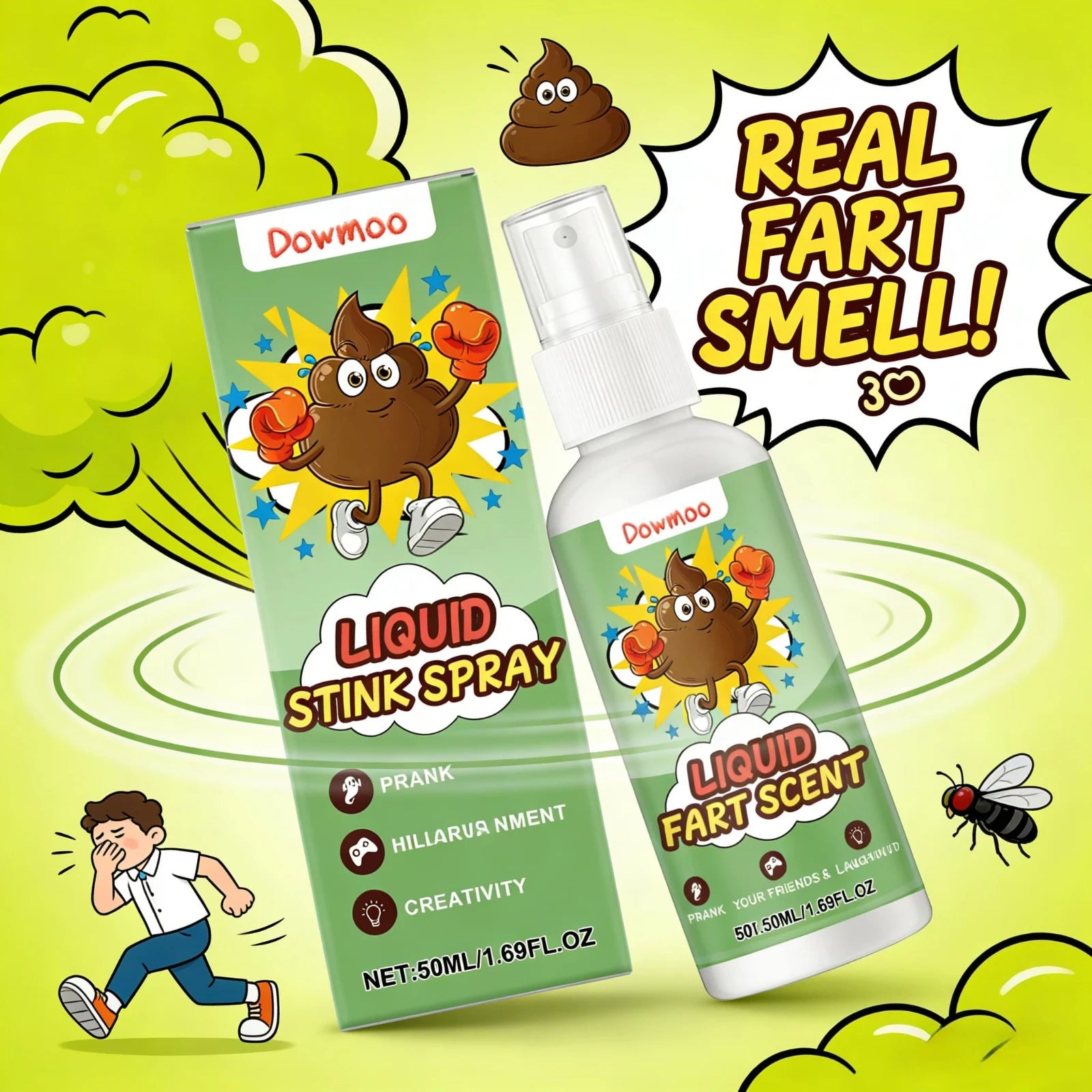 Fart Spray Prank Gag Gift
