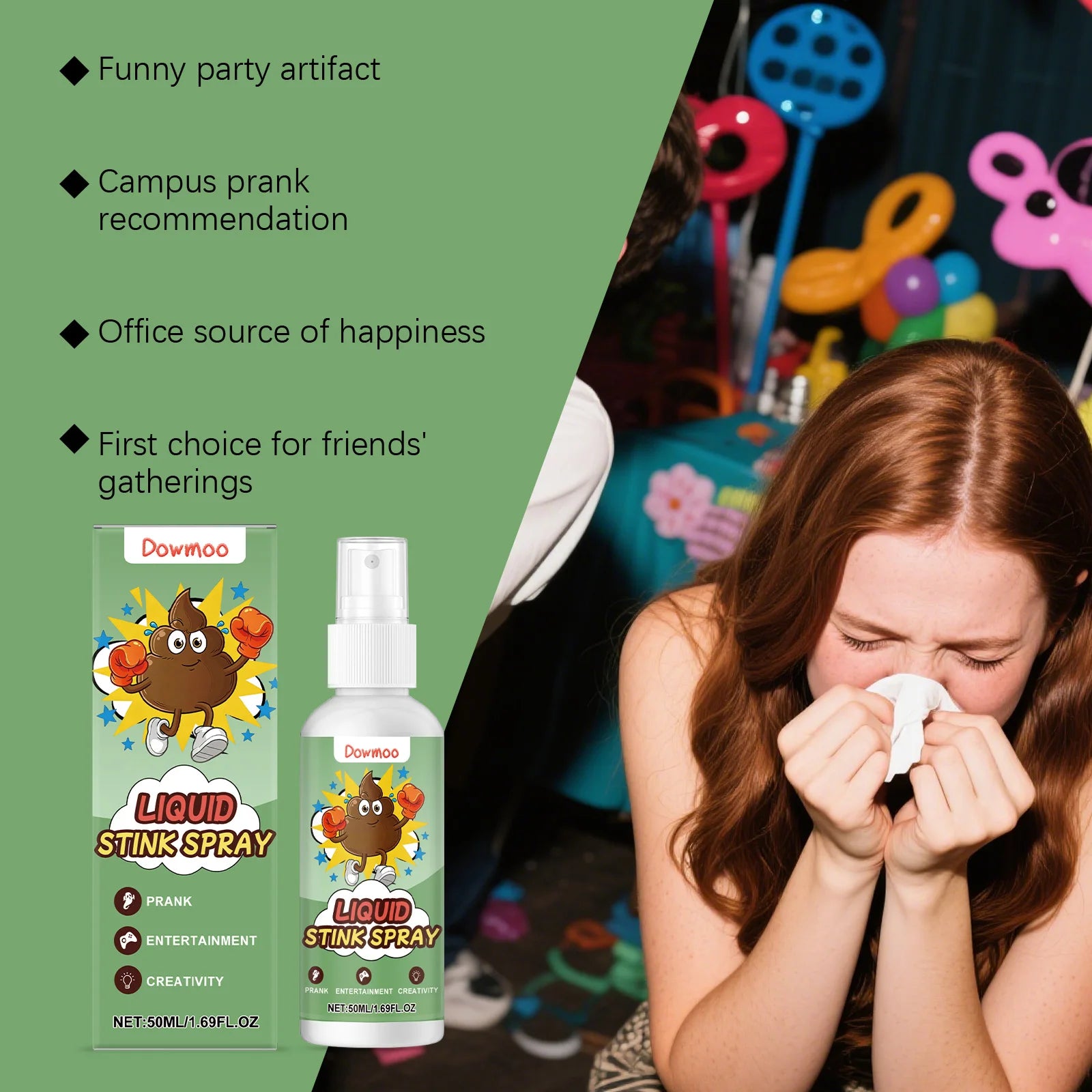 Fart Spray Prank Gag Gift