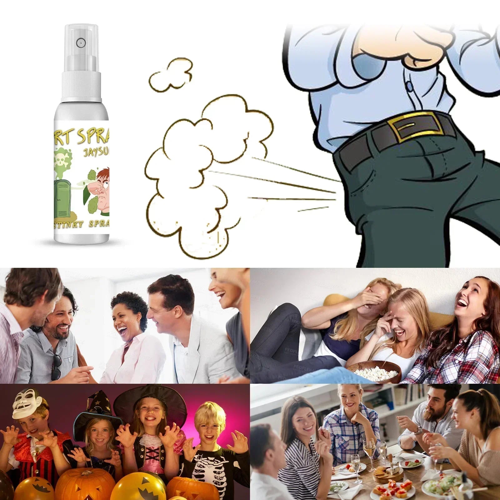 Prank Fart Spray Bottle