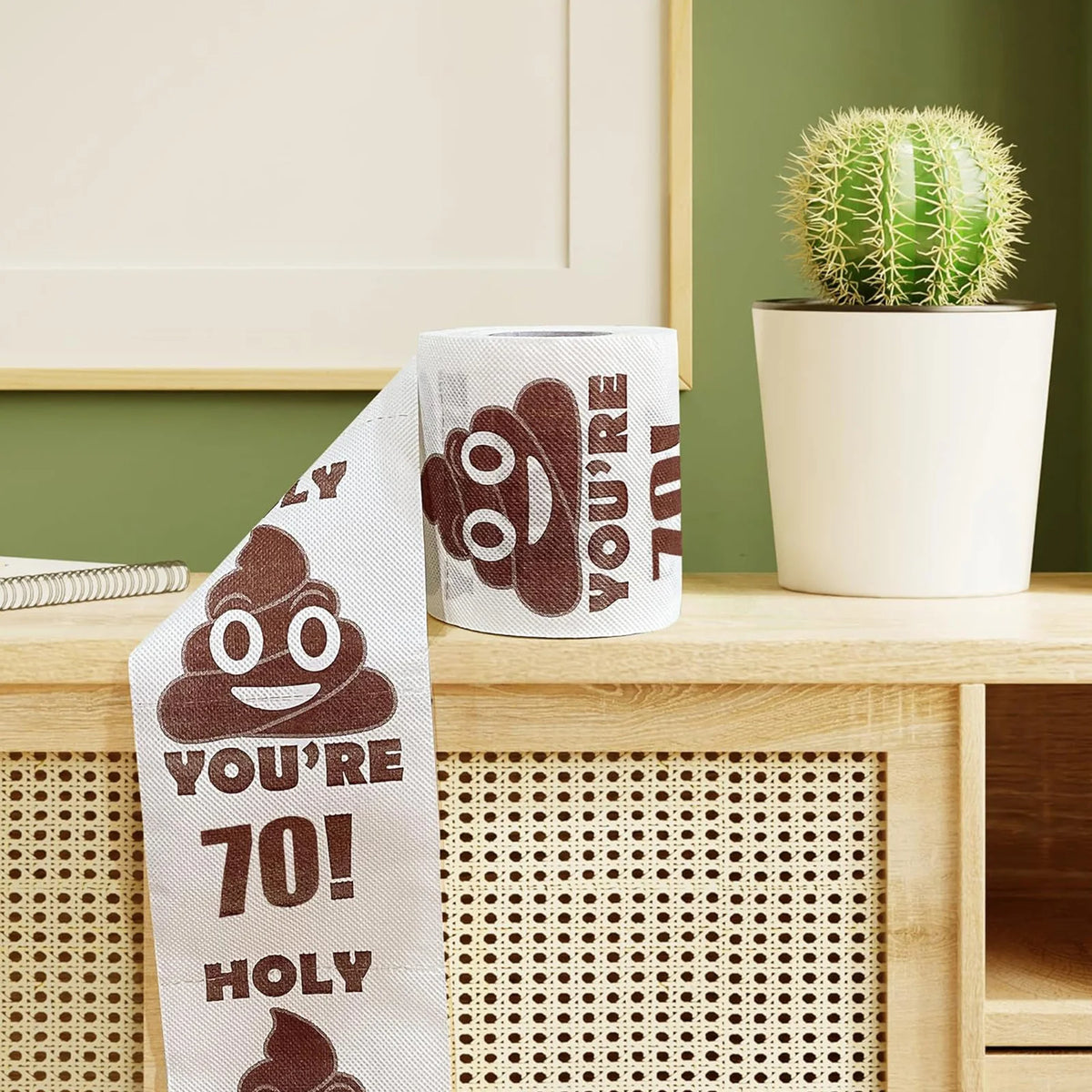 Funny Birthday Toilet Paper Roll