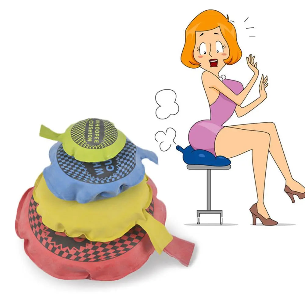Self-Inflating Whoopee Cushion