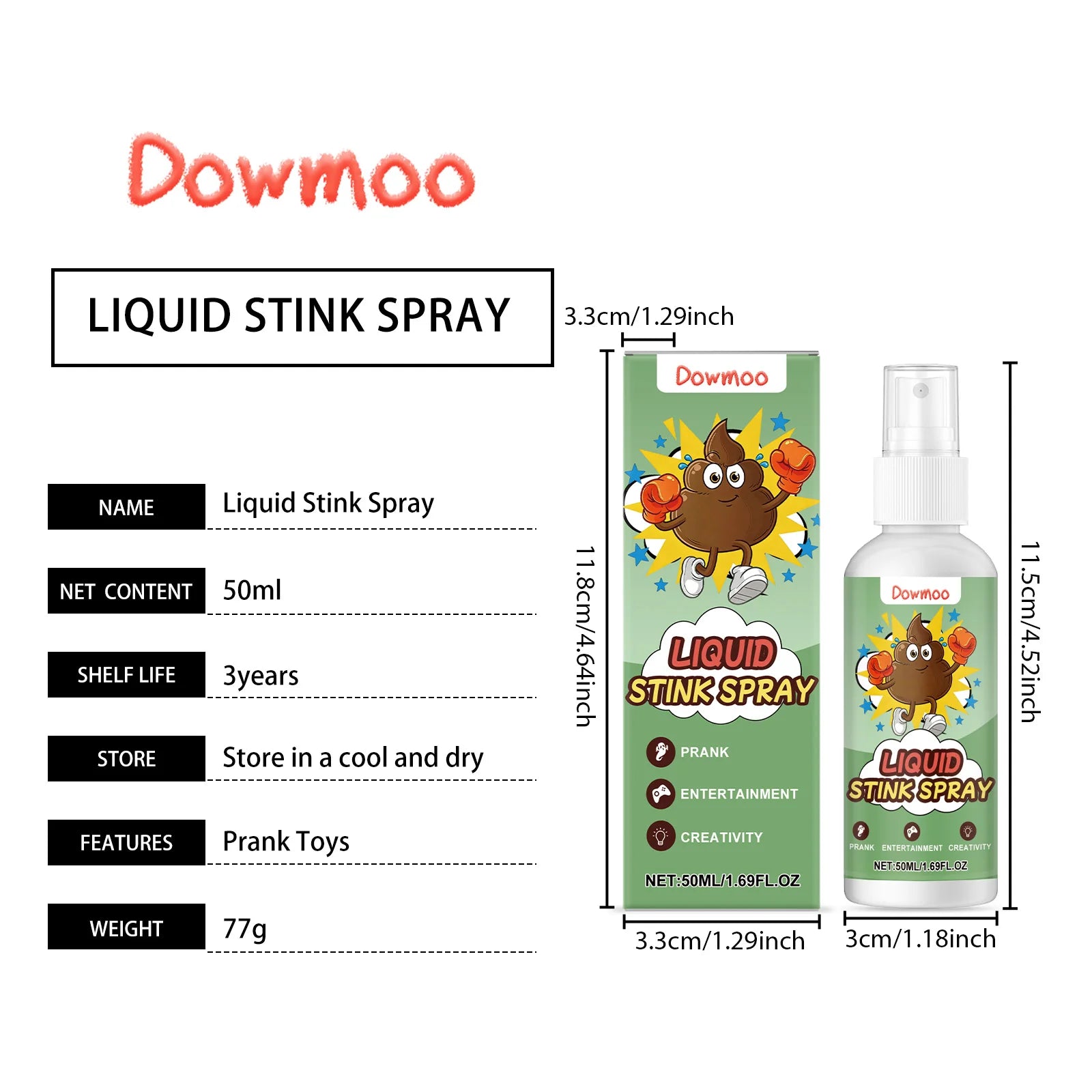 Fart Spray Prank Gag Gift