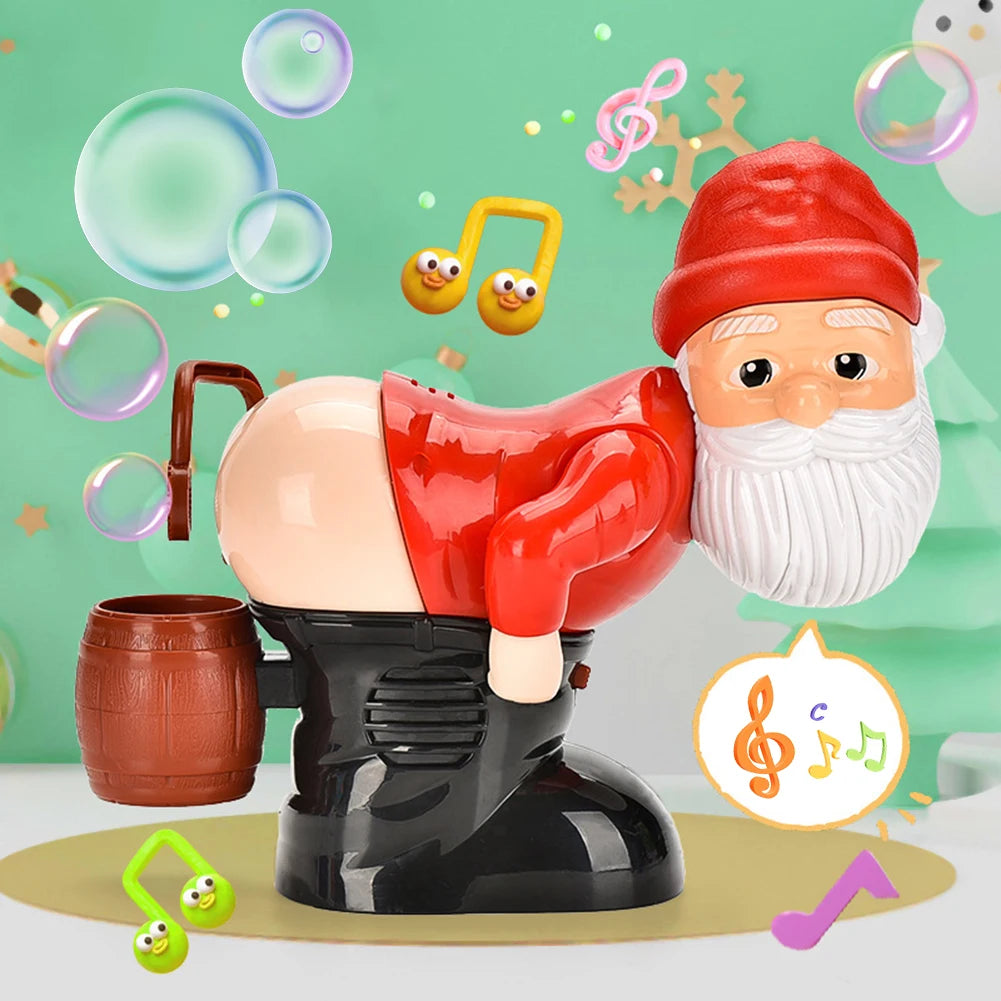 Farting Santa Bubble Machine