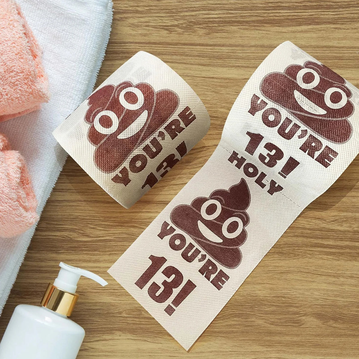 Funny Birthday Toilet Paper Roll