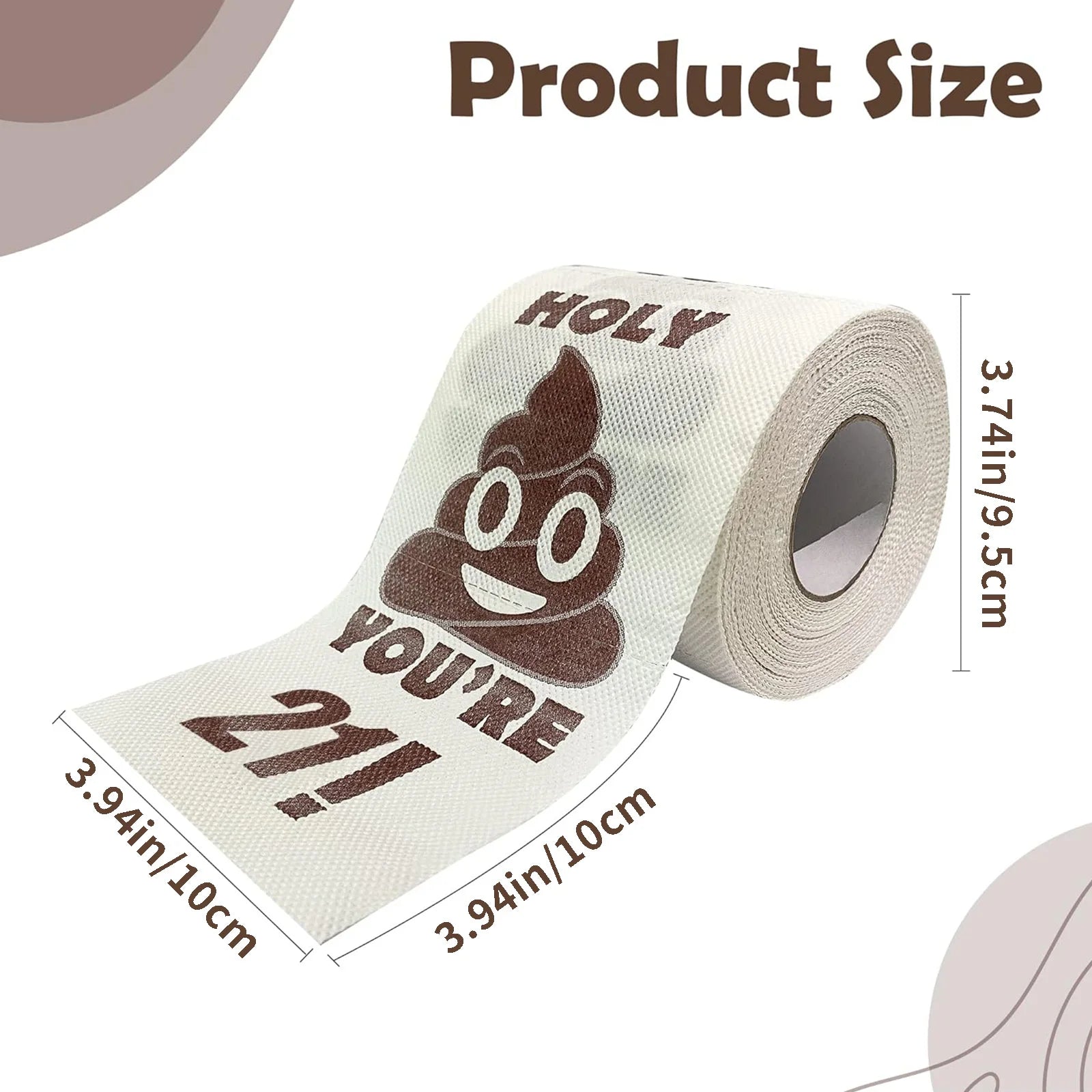 Funny Birthday Toilet Paper Roll