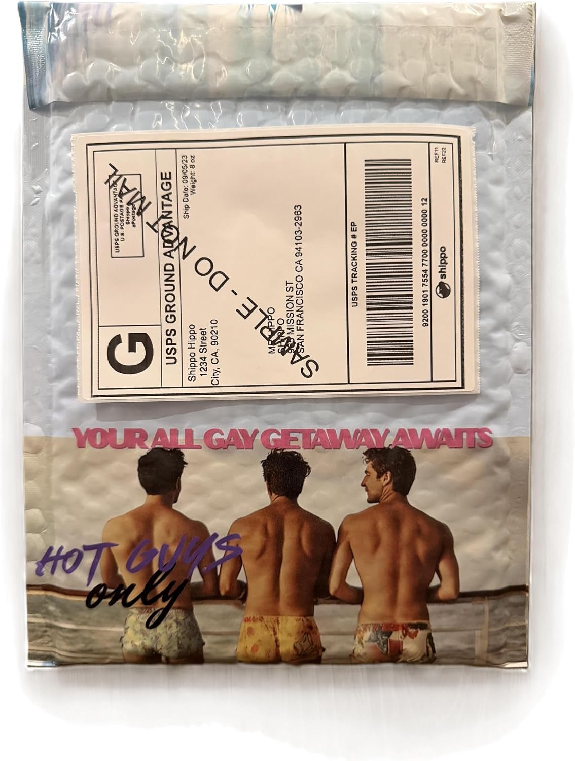 Gay Cruise Prank Package with Tickets
