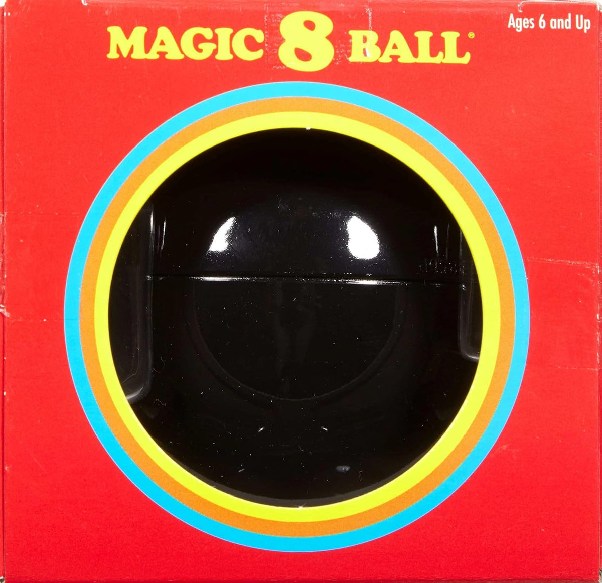 Magic 8 Ball Novelty Fortune-Telling Toy, Retro Look for Kids, Grown-Ups, Families, Parties & Travel (Amazon Exclusive)