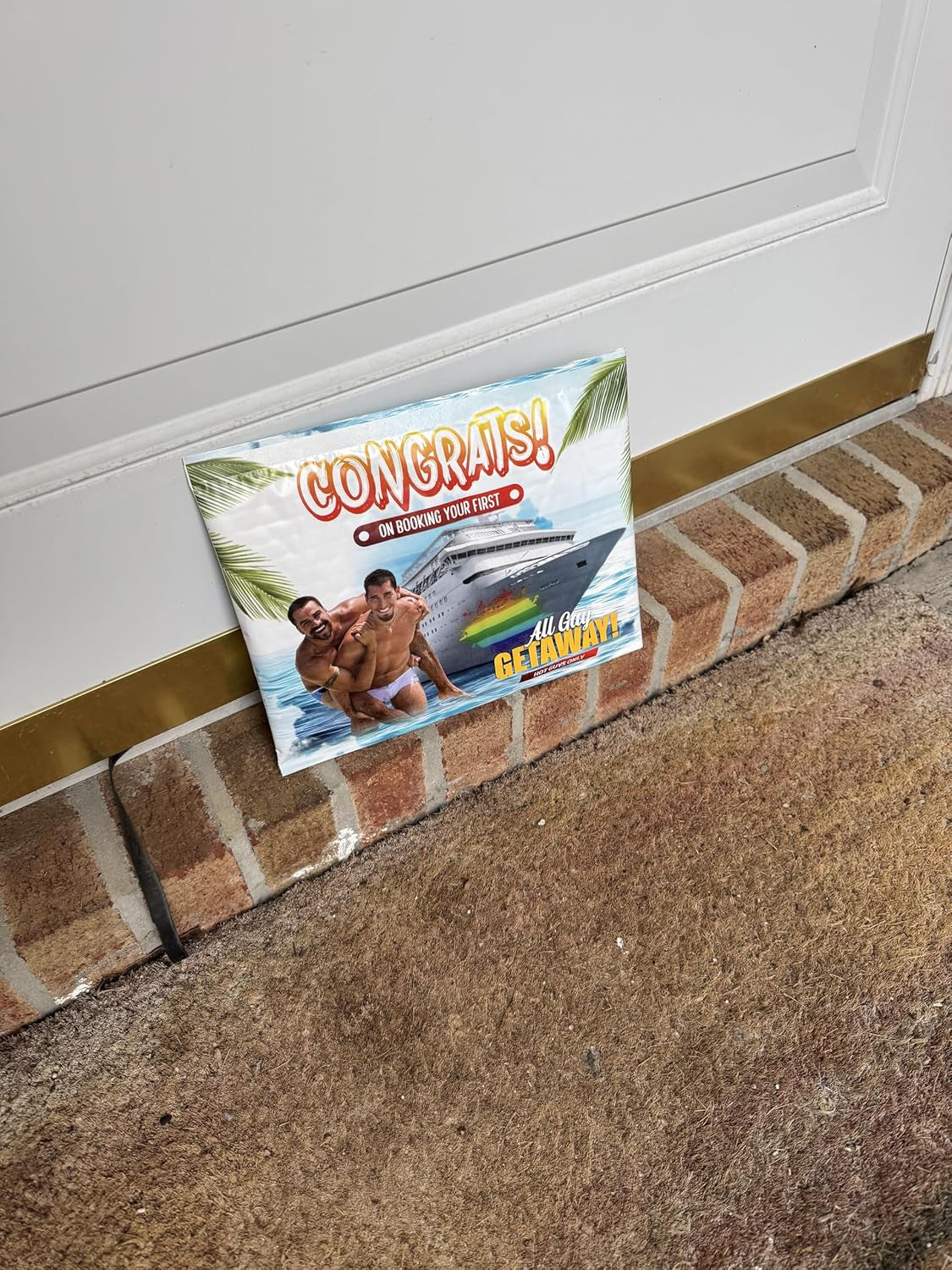 Gay Cruise Prank Package with Tickets