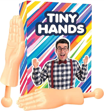 Tiny Hands (1 Pair - Original) - Little Small Mini Hand Stick Puppet